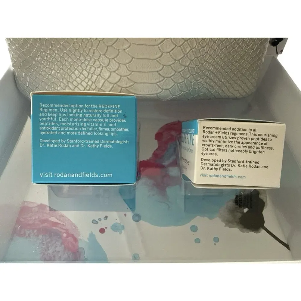 Rodan + Fields Spring Renewal Gift Box Set Redefine Eye Cream Lip Renewing Serum